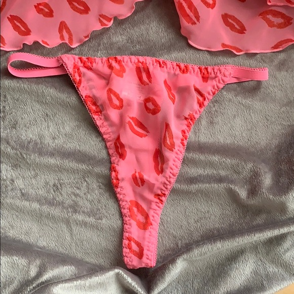 Intimate Nightwear/Pink Babydoll set - Picture 2 of 7